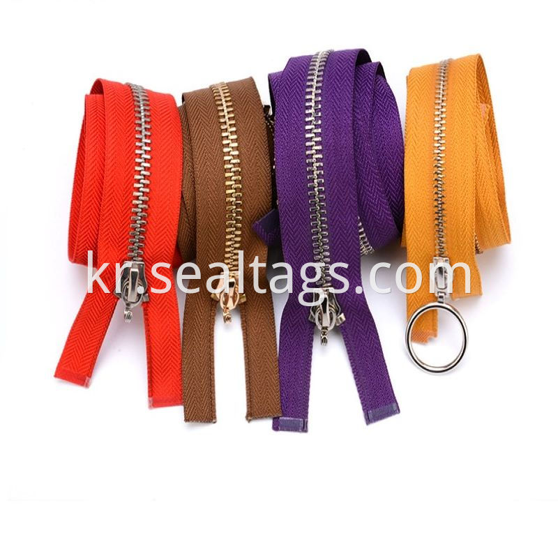 Colorful Velcro Zipper